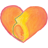 Logo Hebammenpraxis Kissing (Susanne Bartelsen)